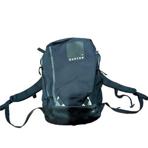 Burton Black Backpack Modern Utilitarian Design